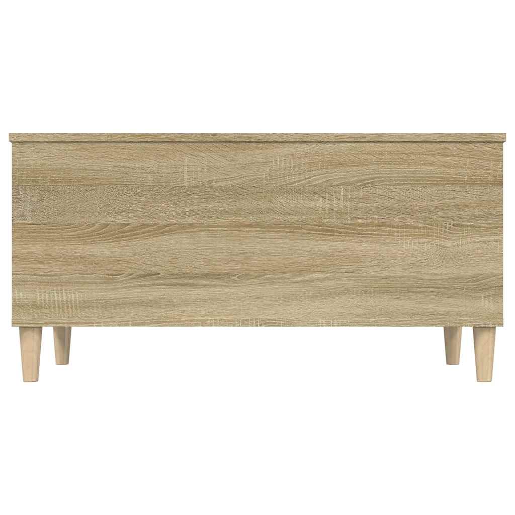 Tavolino Salotto Rovere Sonoma 90x44,5x45 cm Legno Multistrato