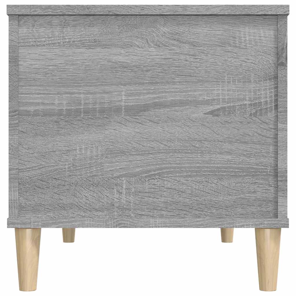 Tavolino Salotto Grigio Sonoma 90x44,5x45 cm Legno Multistrato