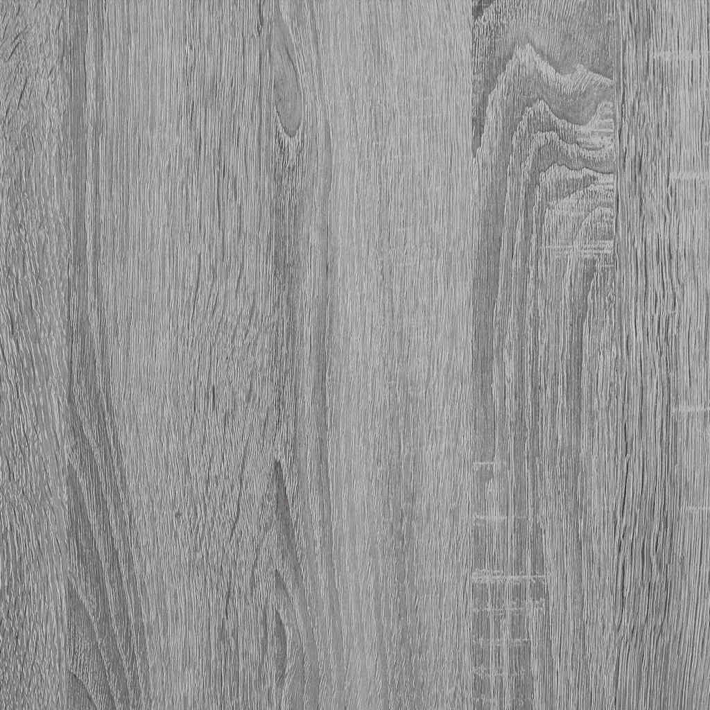 Tavolino Salotto Grigio Sonoma 90x44,5x45 cm Legno Multistrato