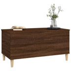 Tavolino Salotto Rovere Marrone 90x44,5x45 cm Legno Multistrato