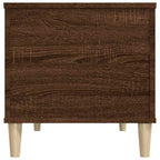 Tavolino Salotto Rovere Marrone 90x44,5x45 cm Legno Multistrato