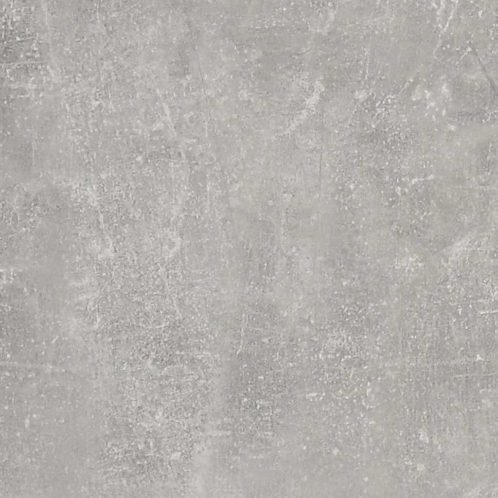 Tavolino Salotto Grigio Cemento 90x44,5x45 cm Legno Multistrato