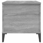 Tavolino Salotto Grigio Sonoma 90x44,5x45 cm Legno Multistrato