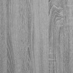 Tavolino Salotto Grigio Sonoma 90x44,5x45 cm Legno Multistrato