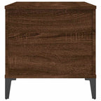 Tavolino Salotto Rovere Marrone 90x44,5x45 cm Legno Multistrato