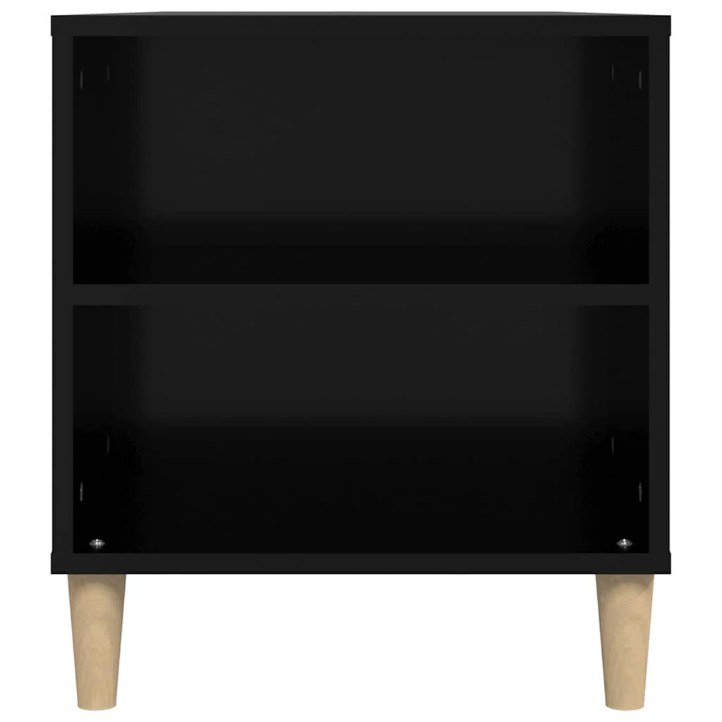 Mobile Porta TV Nero 102x44,5x50 cm in Legno Multistrato
