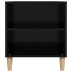 Mobile Porta TV Nero 102x44,5x50 cm in Legno Multistrato