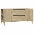 Mobile Porta TV Rovere Sonoma 102x44,5x50 cm Legno Multistrato