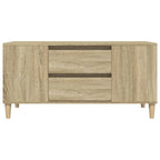 Mobile Porta TV Rovere Sonoma 102x44,5x50 cm Legno Multistrato