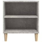 Mobile per TV Grigio Cemento 102x44,5x50 cm Legno Multistrato