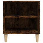 Mobile Porta TV Rovere Fumo 102x44,5x50 cm in Legno Multistrato