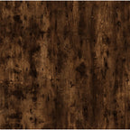 Mobile Porta TV Rovere Fumo 102x44,5x50 cm in Legno Multistrato