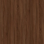 Mobile Porta TV Rovere Marrone 102x44,5x50 cm Legno Multistrato