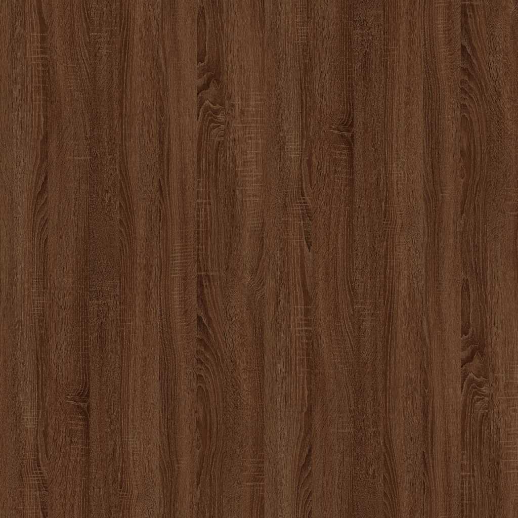 Mobile Porta TV Rovere Marrone 102x44,5x50 cm Legno Multistrato