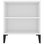 Mobile Porta TV Bianco 102x44,5x50 cm in Legno Multistrato