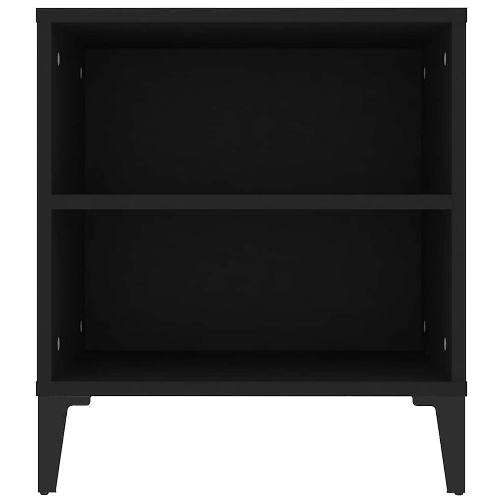 Mobile Porta TV Nero 102x44,5x50 cm in Legno Multistrato