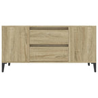 Mobile Porta TV Rovere Sonoma 102x44,5x50 cm Legno Multistrato
