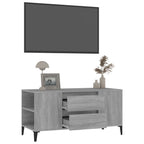 Mobile Porta TV Grigio Sonoma 102x44,5x50 cm Legno Multistrato