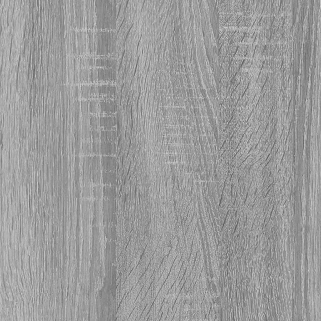Tavolino Salotto Grigio Sonoma 90x50x36,5 cm Legno Multistrato