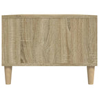 Tavolino Salotto Rovere Sonoma 90x50x36,5 cm Legno Multistrato