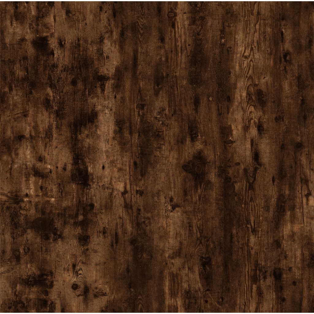 Tavolino da Salotto Rovere Fumo 90x50x36,5 cm Legno Multistrato