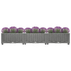 Fioriera Rialzata 120x40x23 cm in Polipropilene