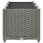 Fioriera Rialzata 120x40x38 cm in Polipropilene
