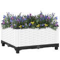 Fioriera Rialzata 40x40x23 cm in Polipropilene