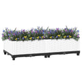 Fioriera Rialzata 80x40x23 cm in Polipropilene