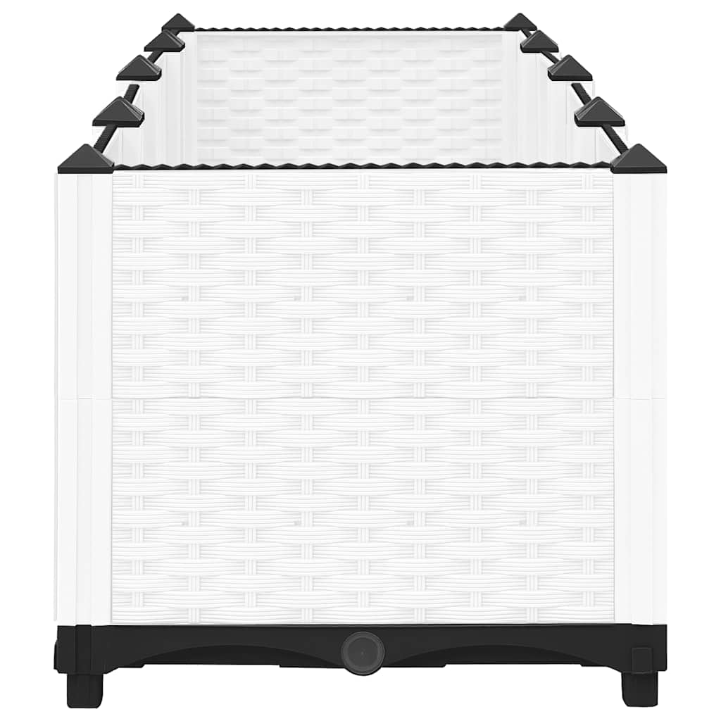 Fioriera Rialzata 160x40x38 cm in Polipropilene