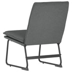 Sedia Lounge Grigio Scuro 52x75x76 cm in Tessuto