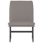Sedia Lounge Tortora 52x75x76 cm in Tessuto
