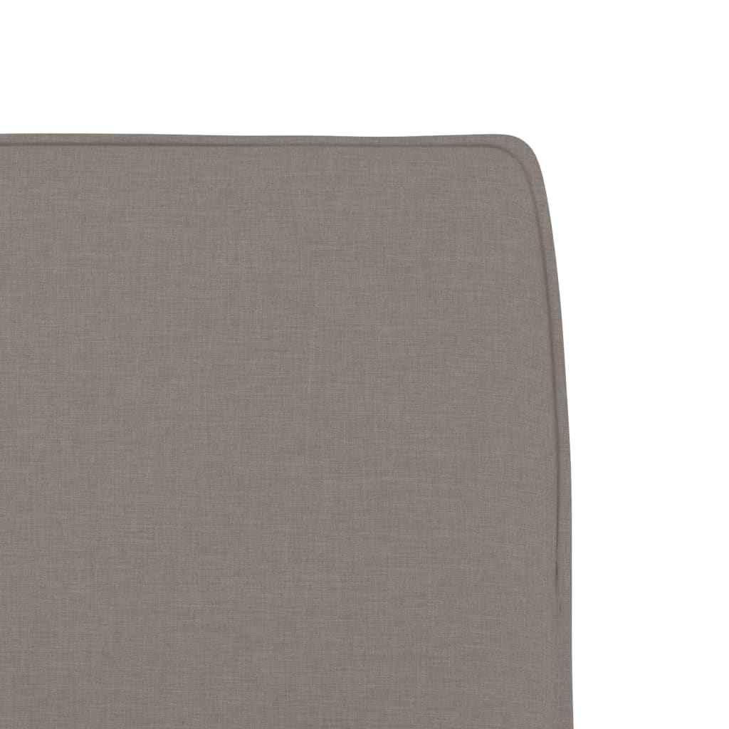 Sedia Lounge Tortora 52x75x76 cm in Tessuto