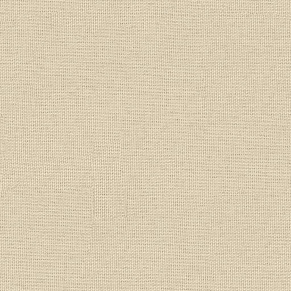 Sedia Lounge Crema 52x75x76 cm in Tessuto
