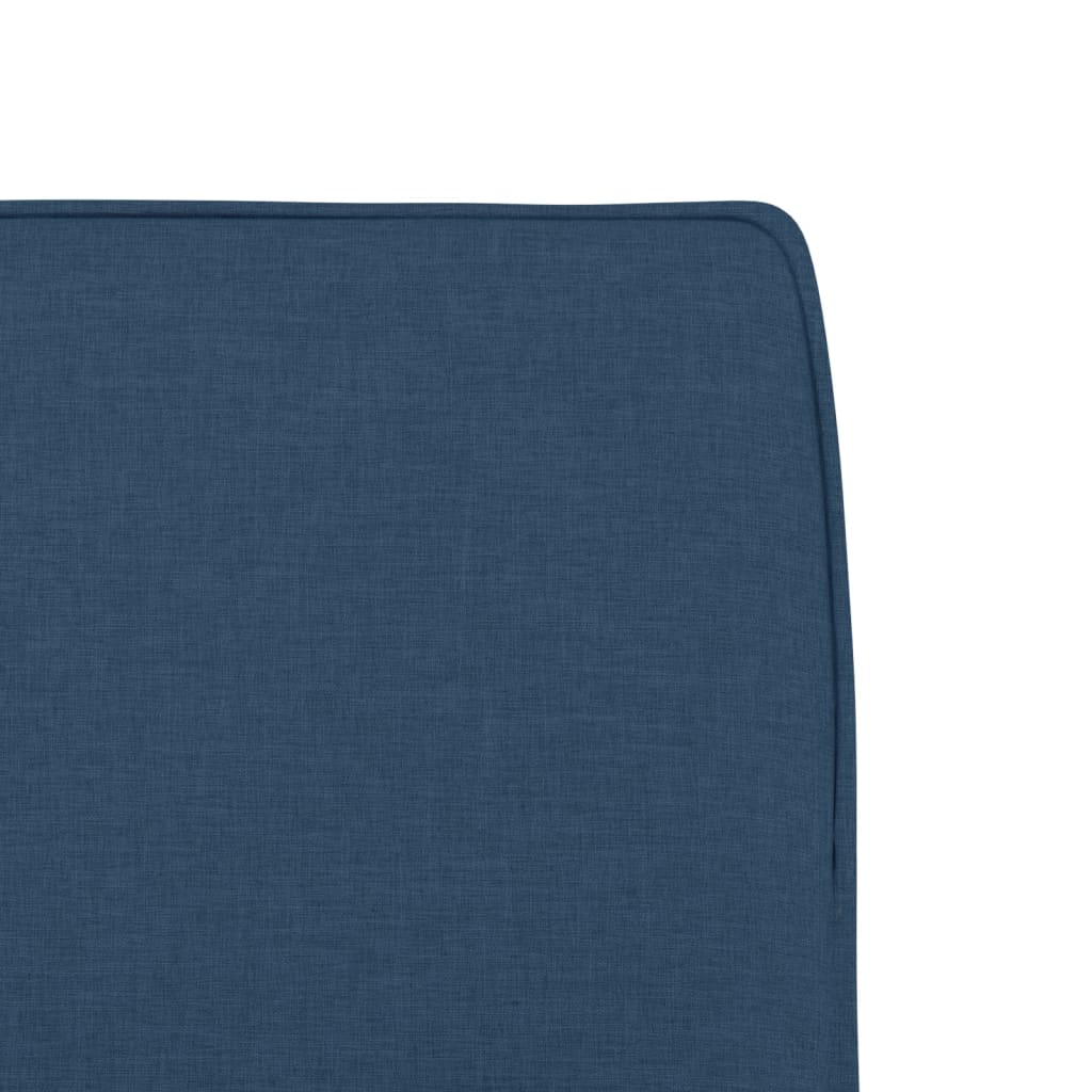 Sedia Lounge Blu 52x75x76 cm in Tessuto