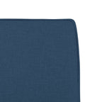 Sedia Lounge Blu 52x75x76 cm in Tessuto