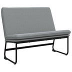 Panca Grigio Chiaro 100x75x76 cm in Tessuto
