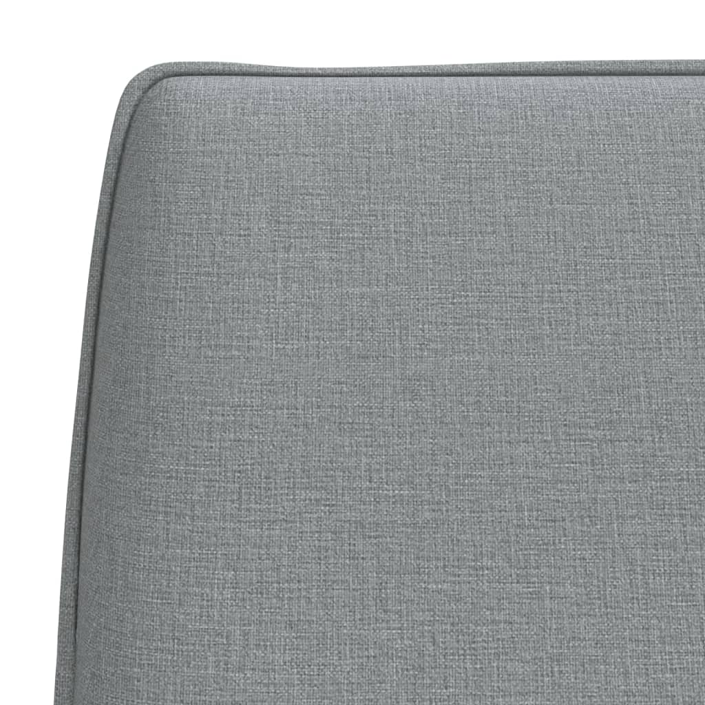 Panca Grigio Chiaro 100x75x76 cm in Tessuto