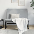 Panca Grigio Chiaro 100x75x76 cm in Tessuto