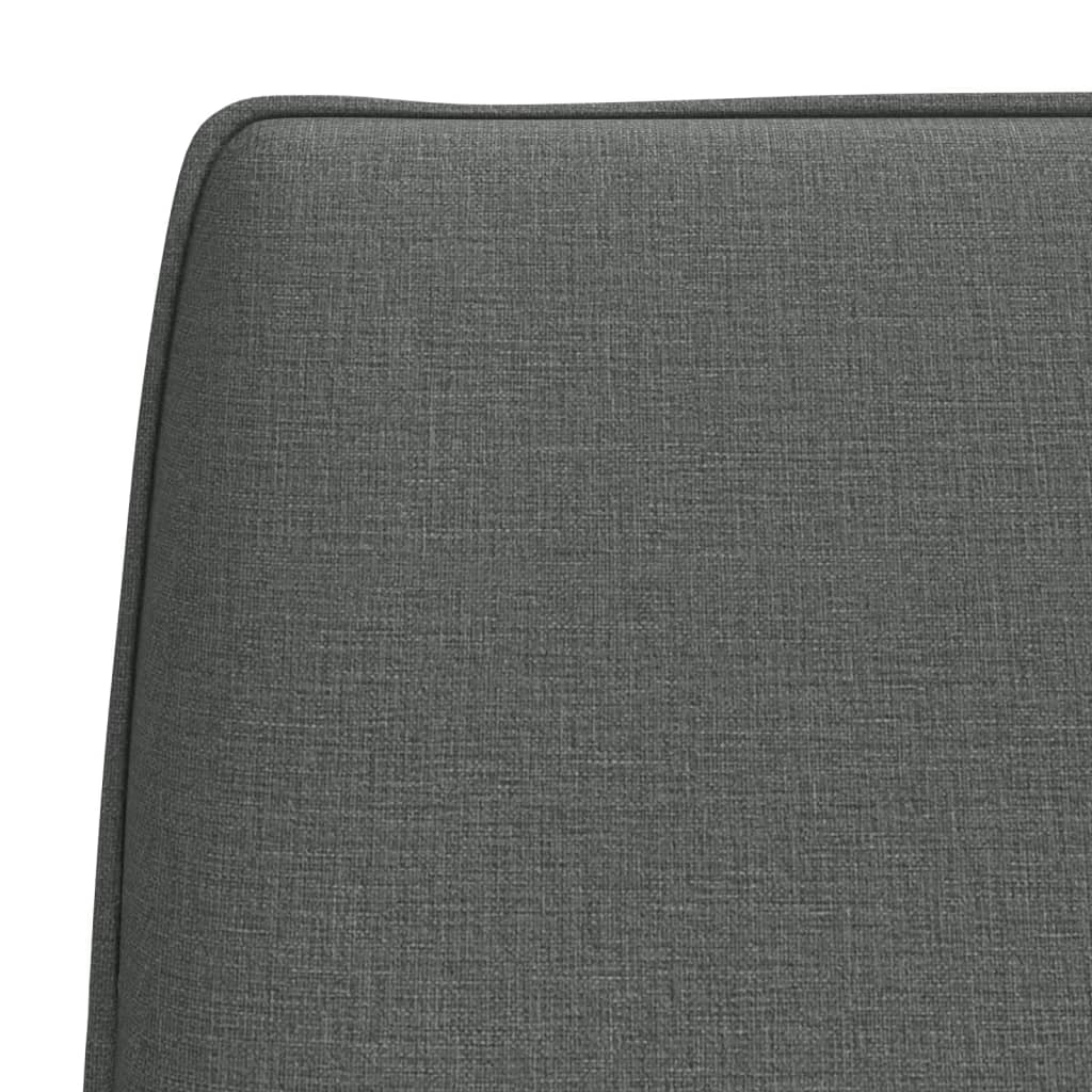 Panca Grigio Scuro 100x75x76 cm in Tessuto
