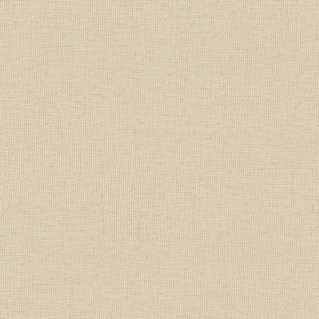Panca Crema 100x75x76 cm in Tessuto