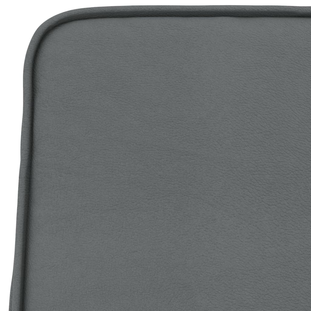 Sedia Lounge Grigia 54x75x76 cm in Similpelle