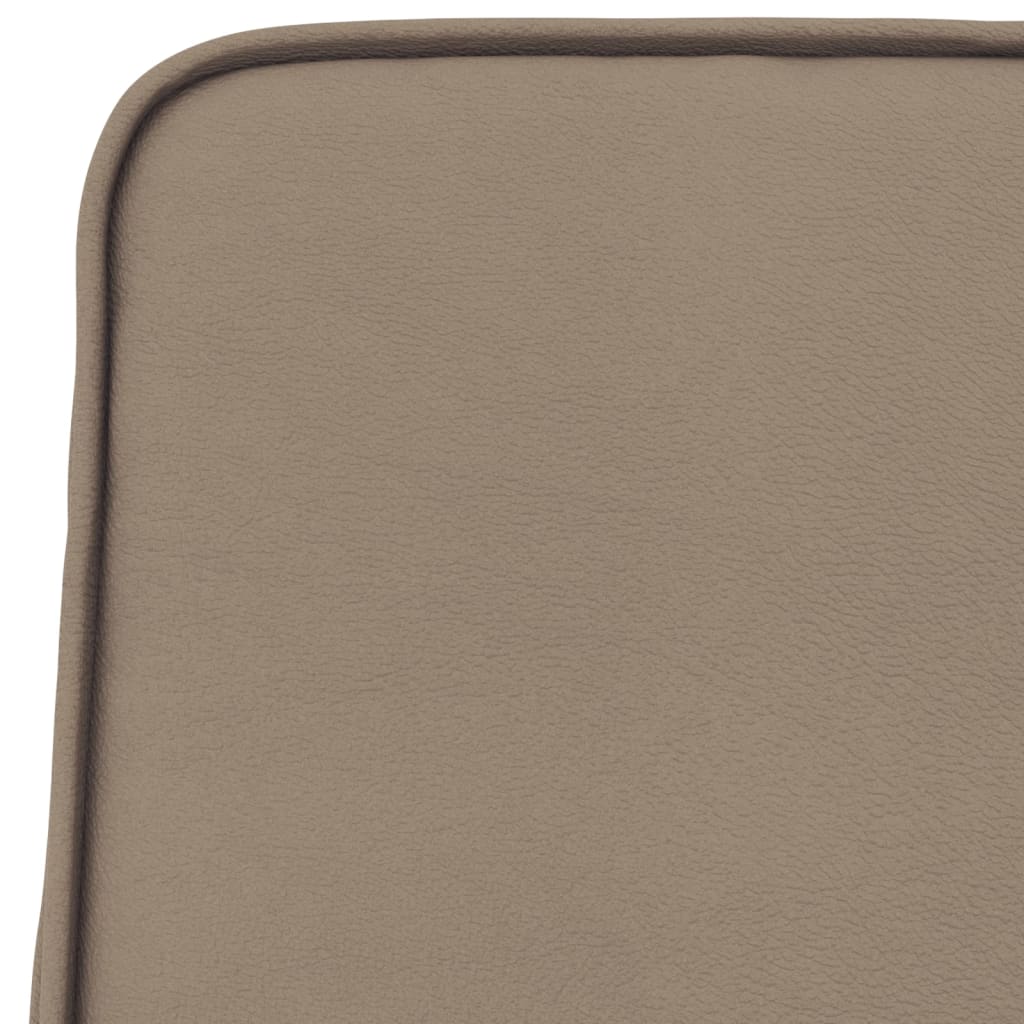 Sedia Lounge Cappuccino 54x75x76 cm in Similpelle