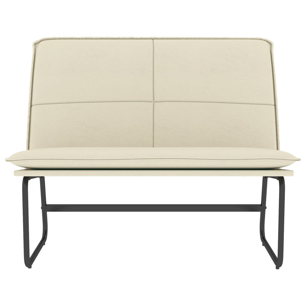 Panca Crema 100x75x76 cm in Similpelle