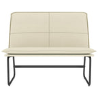 Panca Crema 100x75x76 cm in Similpelle
