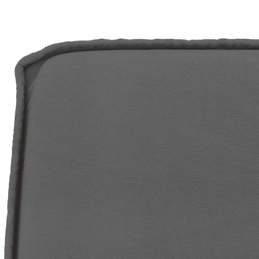 Panca Grigia 100x75x76 cm in Similpelle