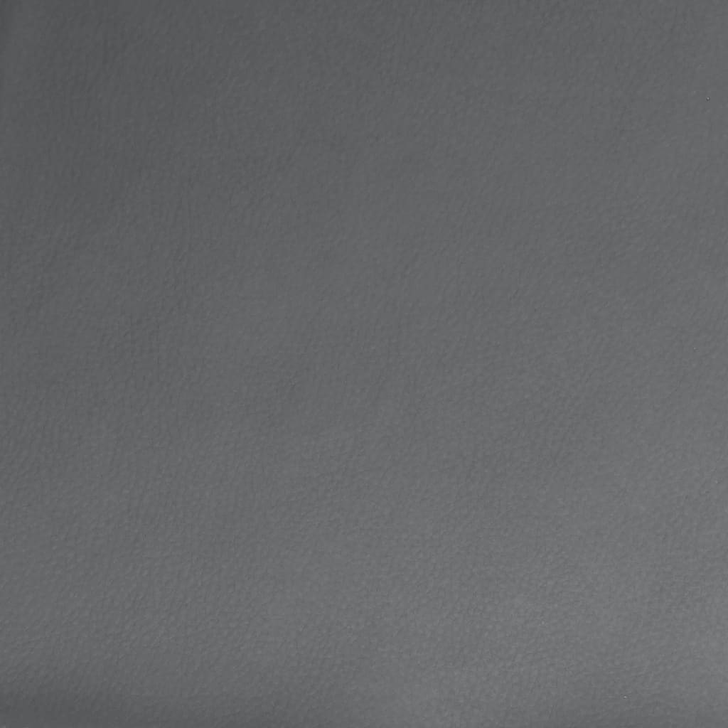 Panca Grigia 100x75x76 cm in Similpelle