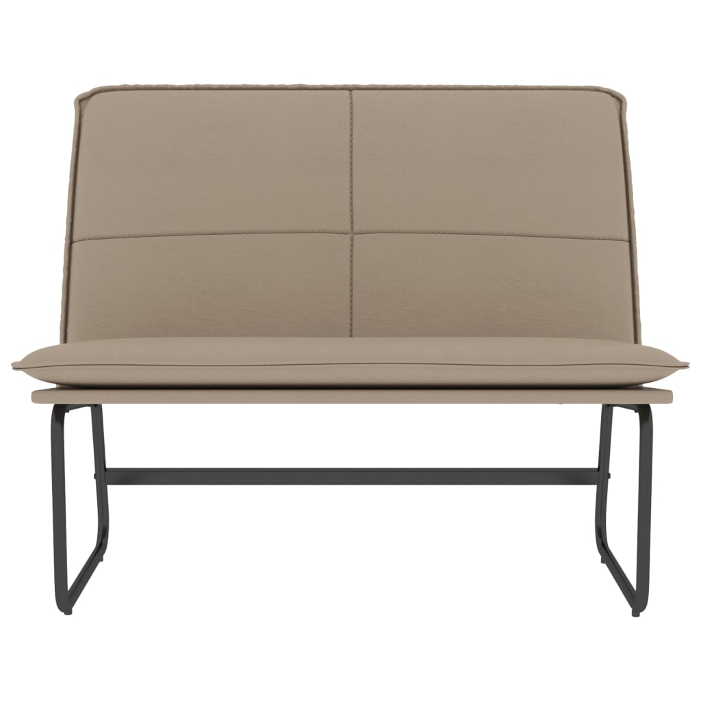 Panca Cappuccino 100x75x76 cm in Similpelle