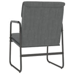 Sedia Lounge Grigio Scuro 55x64x80 cm in Tessuto