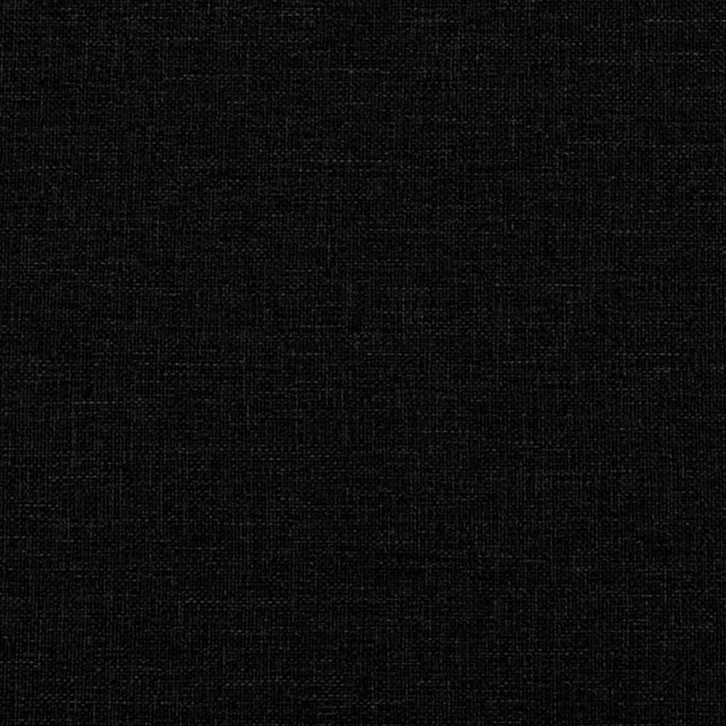 Sedia Lounge Nera 55x64x80 cm in Tessuto